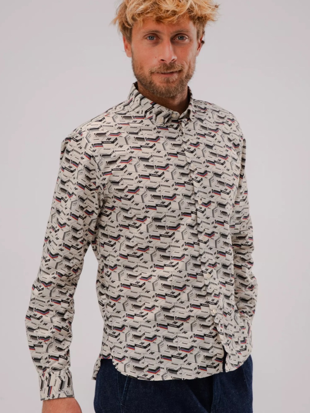 Brava Fabrics KODAK FILM SHIRT ECRU